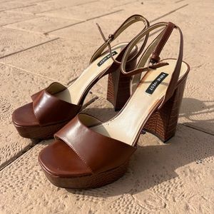 Steve Madden Brown High Heels Size 9.5